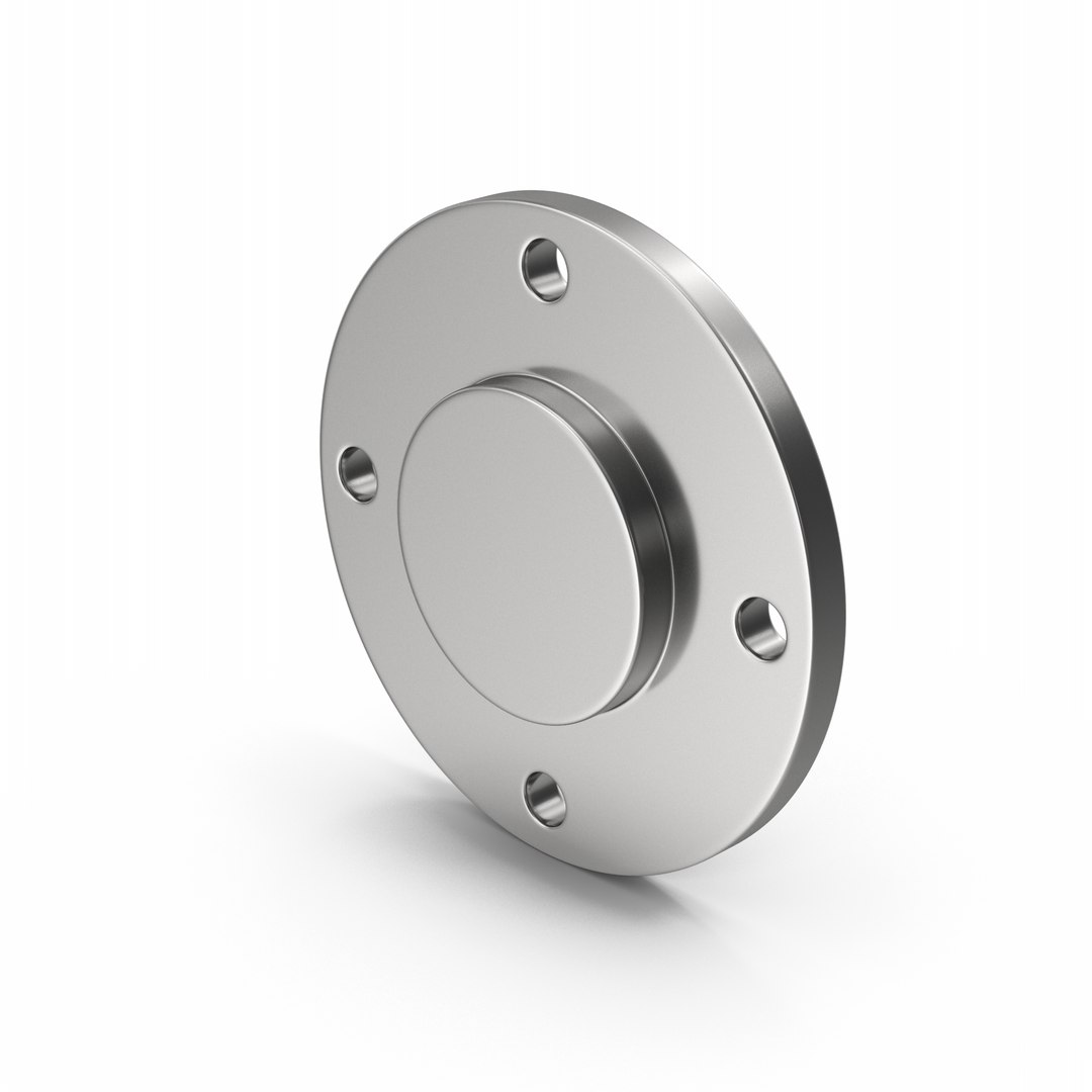 Metal Flange 3D Model - TurboSquid 2299274