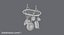 kitchen-pan-rack-02---set 3D model