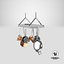kitchen-pan-rack-02---set 3D model