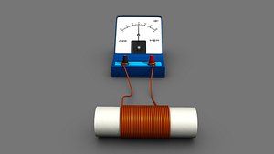 Voltage Meter 3D model