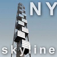 NY skyline - 80south street tower hi res