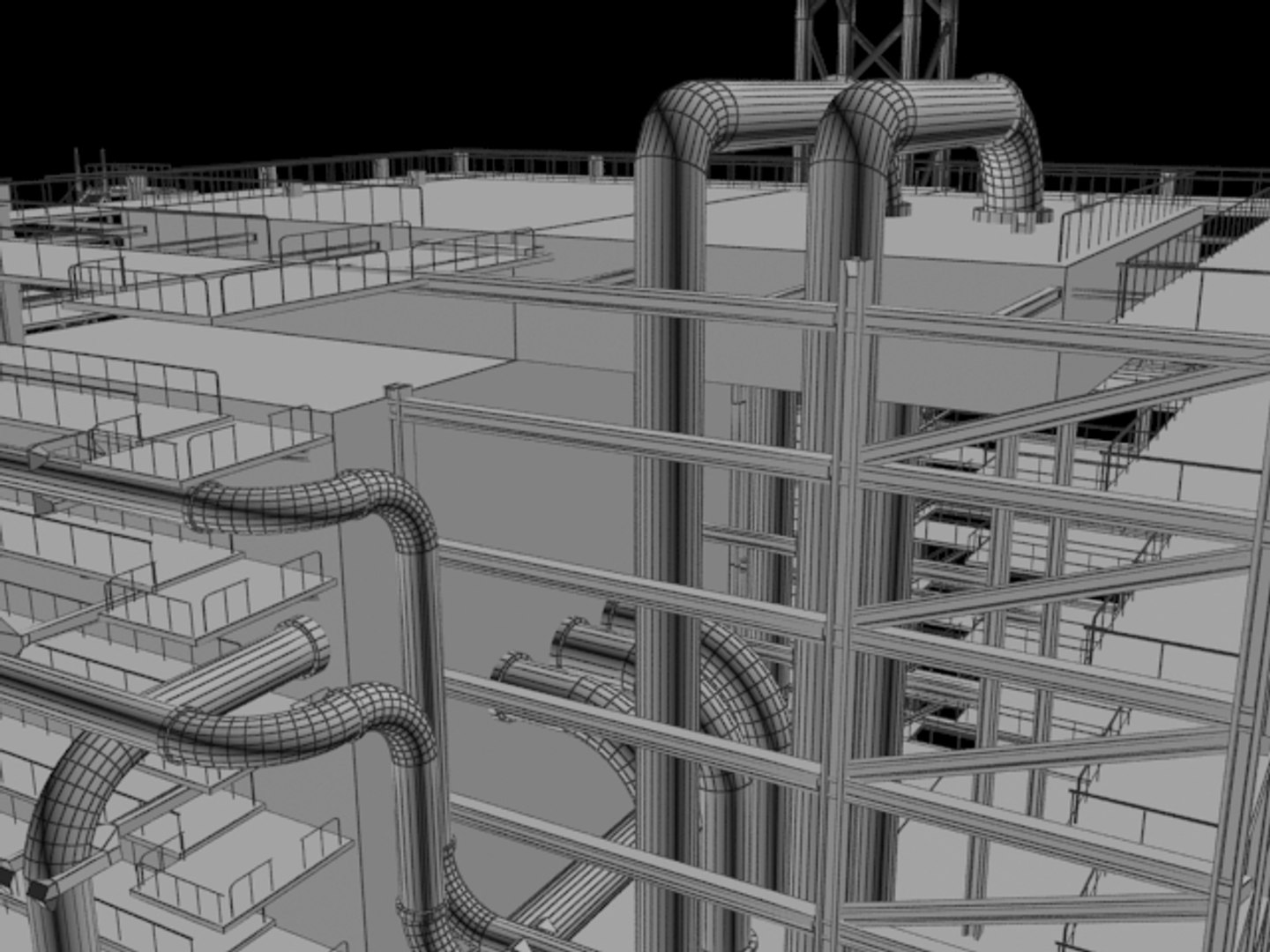 Industrial Building Model - TurboSquid 1259280