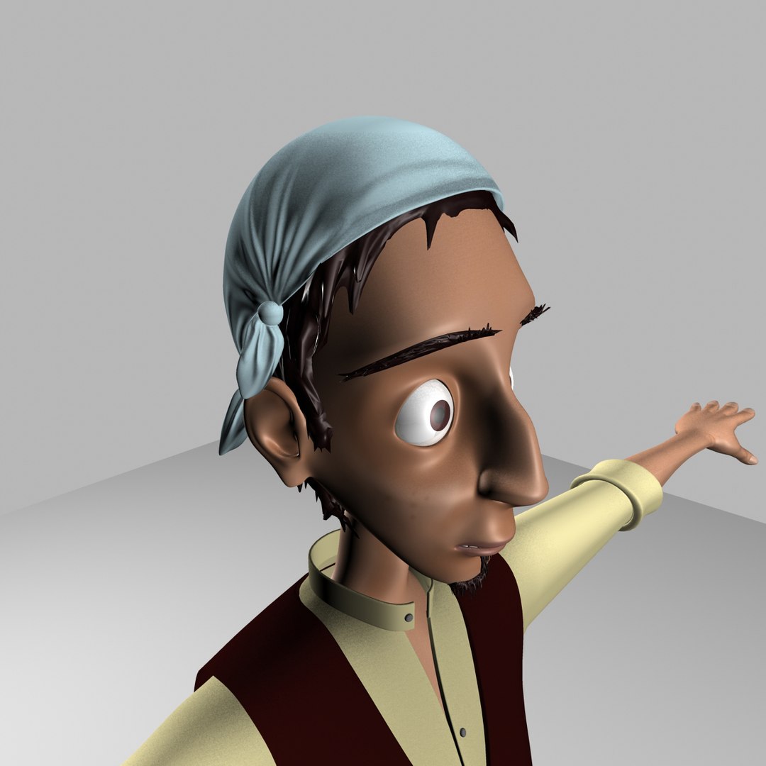 3d Max Cartoon Character