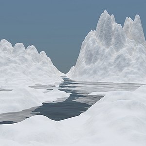 Snow Mountain_Day-Night Simulation