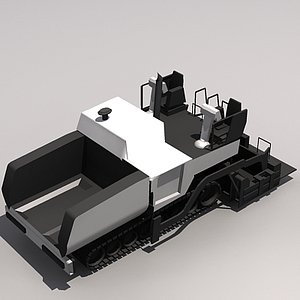 Low Poly PF-6110 Paving Equipment.MAX