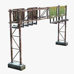 Road Signboard Rusty