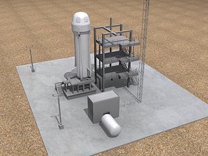 Commercial Space Rocket