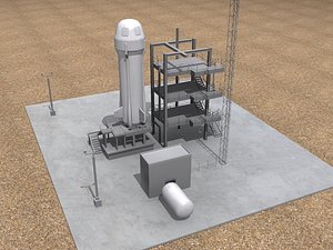 Commercial Space Rocket