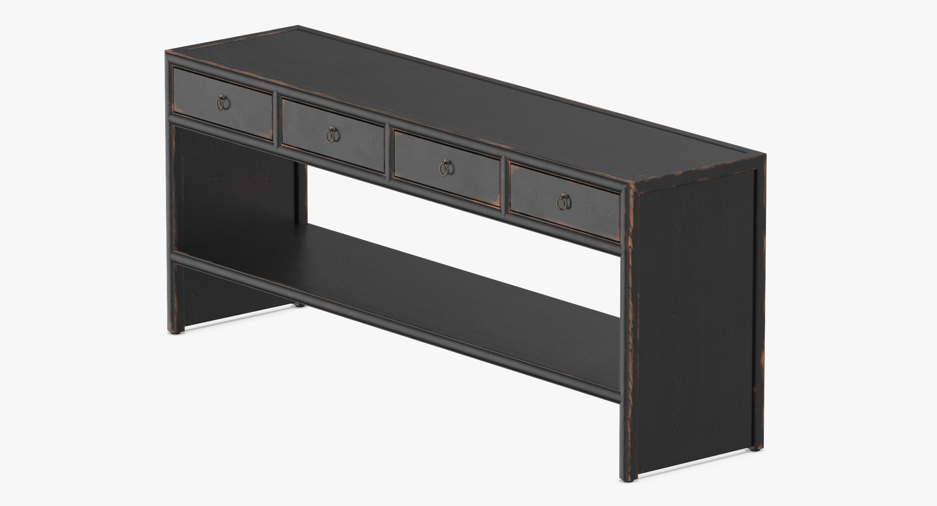 Traditional Console Table Model - TurboSquid 1248767