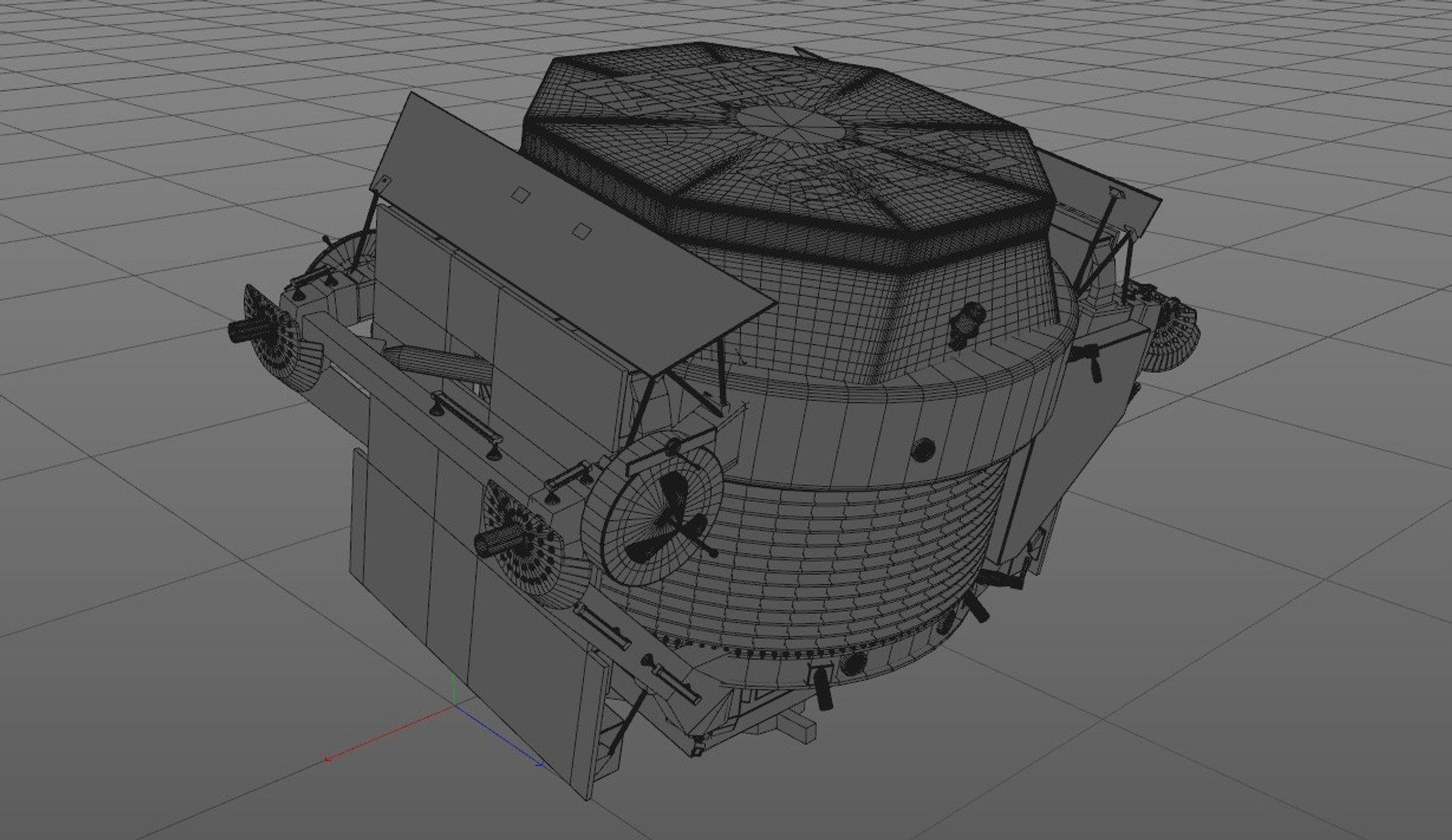 3d Iss Module Alpha Magnetic