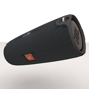 3d jbl xtreme black bluetooth
