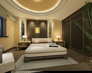 3d model guest room