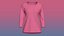 T-shirt da donna con scollo a barchetta in cotone elasticizzato