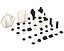 Monicadisplaystudio Black Velvet Jewelry Stand Vol 13