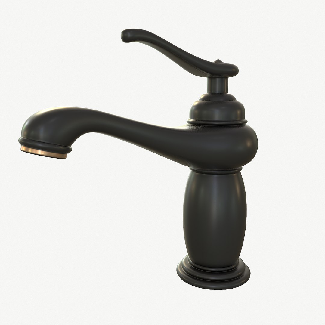 3D Metallic Faucet 02 Model - TurboSquid 2078989