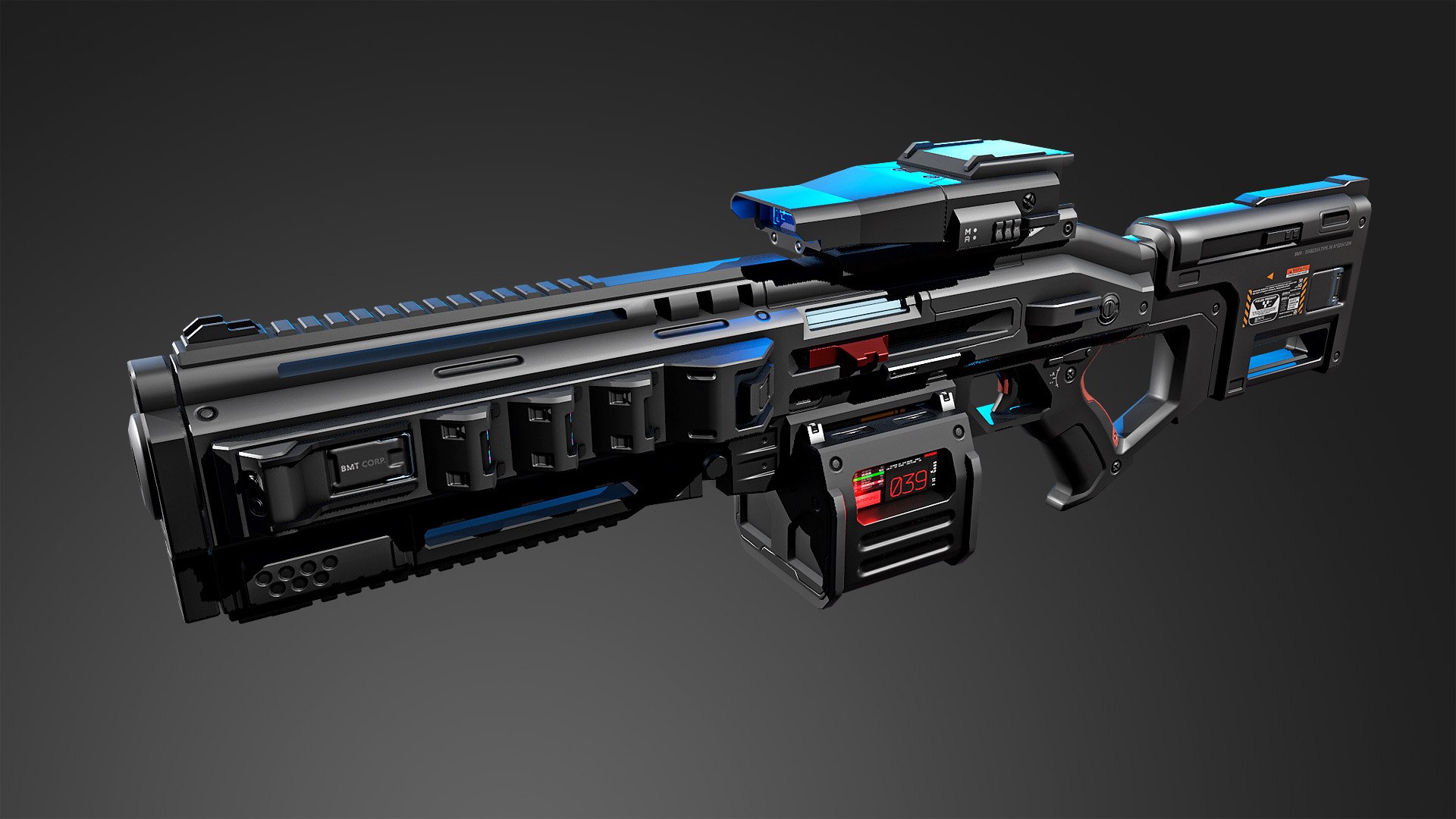 3D Model AK6 - Heavy MachineGun - TurboSquid 2463062