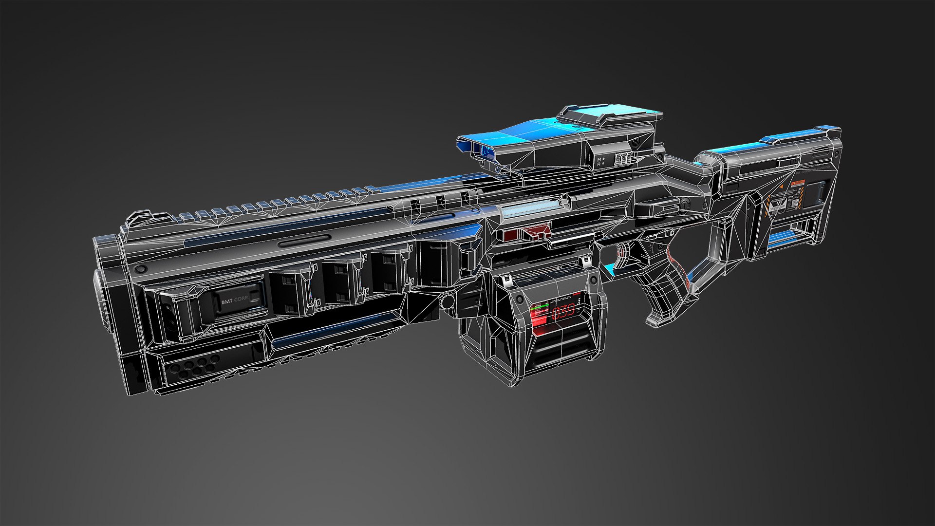 3D Model AK6 - Heavy MachineGun - TurboSquid 2463062