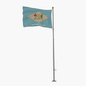 Pole Flag Daleware