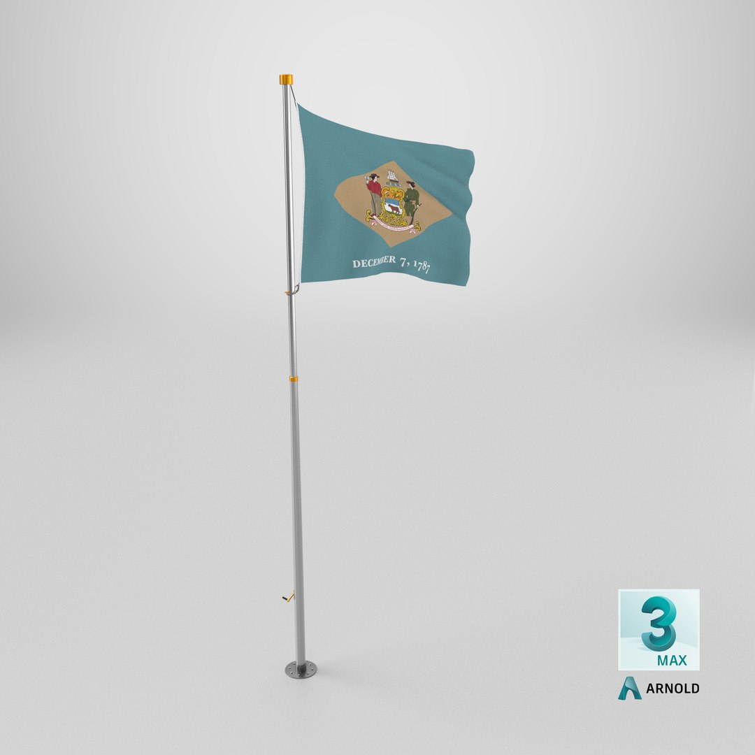 Pole Flag Daleware 3D model https://p.turbosquid.com/ts-thumb/UV/AuJydY/oB/stemcell_max_arnold_render/png/1726582398/1920x1080/fit_q87/14a71aa72b9456e04bf831aac02ae8a7ee1fad3b/stemcell_max_arnold_render.jpg
