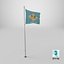 Pole Flag Daleware