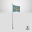 Pole Flag Daleware