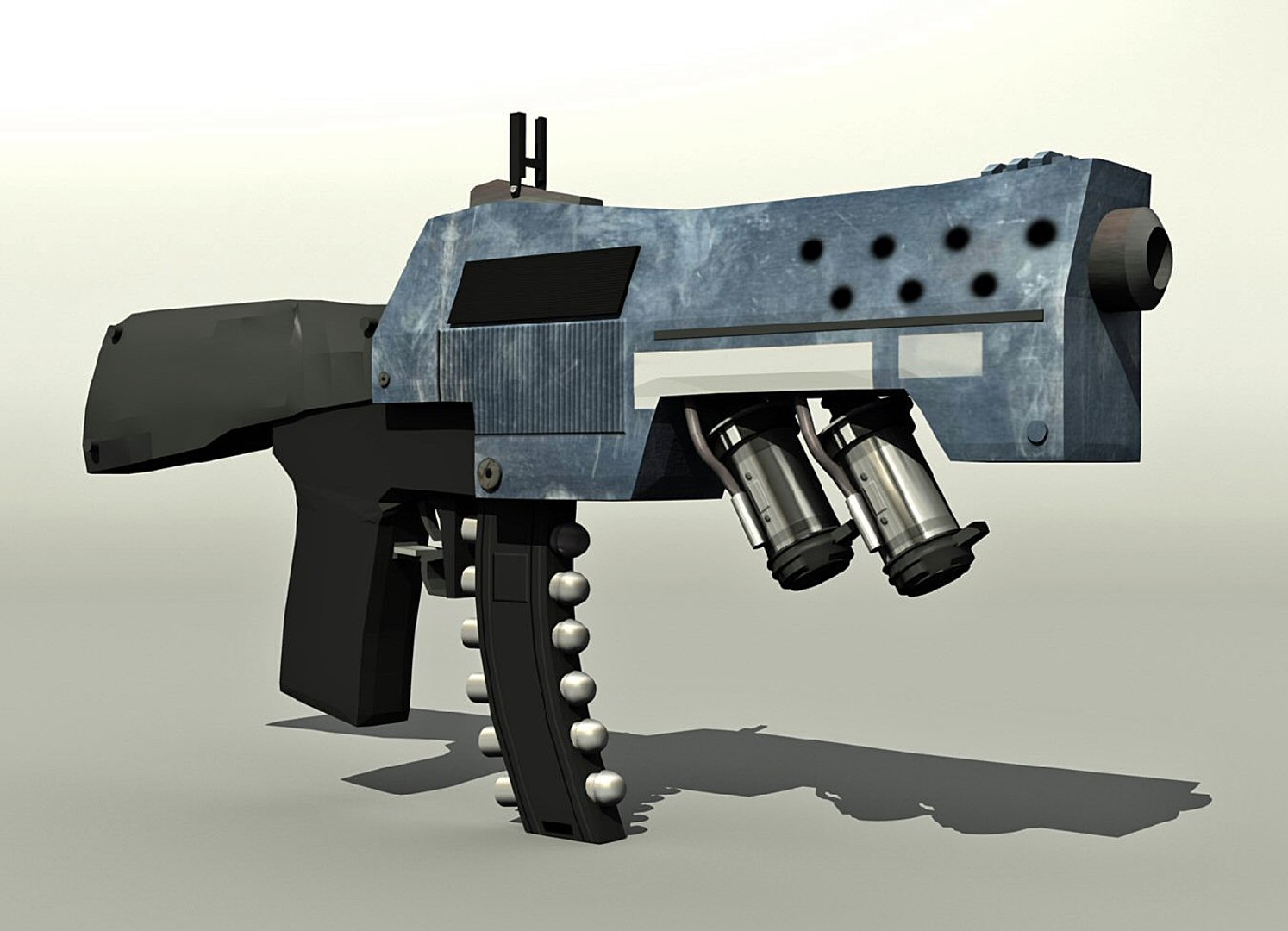 maya scifi rifle