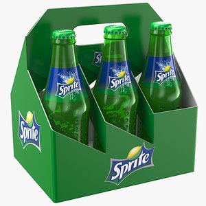 3D Sprite Bottles Tray Holder