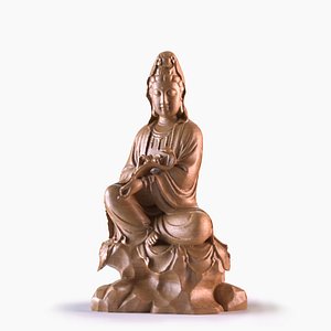Buddhist Statues 063 3D model