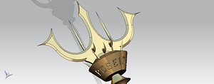 trident poseidon 3d ige