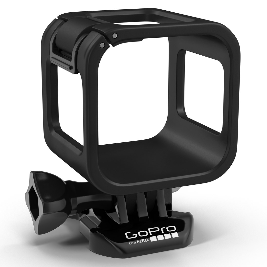 GoPro Hero 4 Session Camera Housing 3D model preview