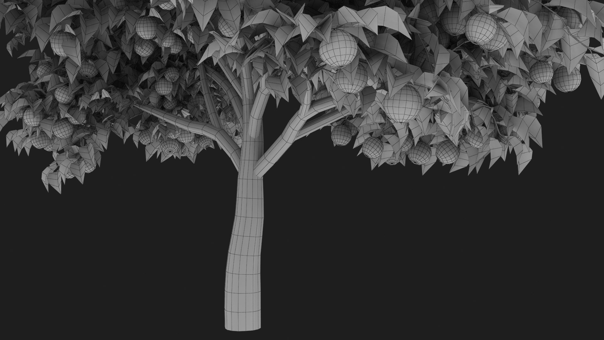 Blood Orange Tree Model - TurboSquid 1978895