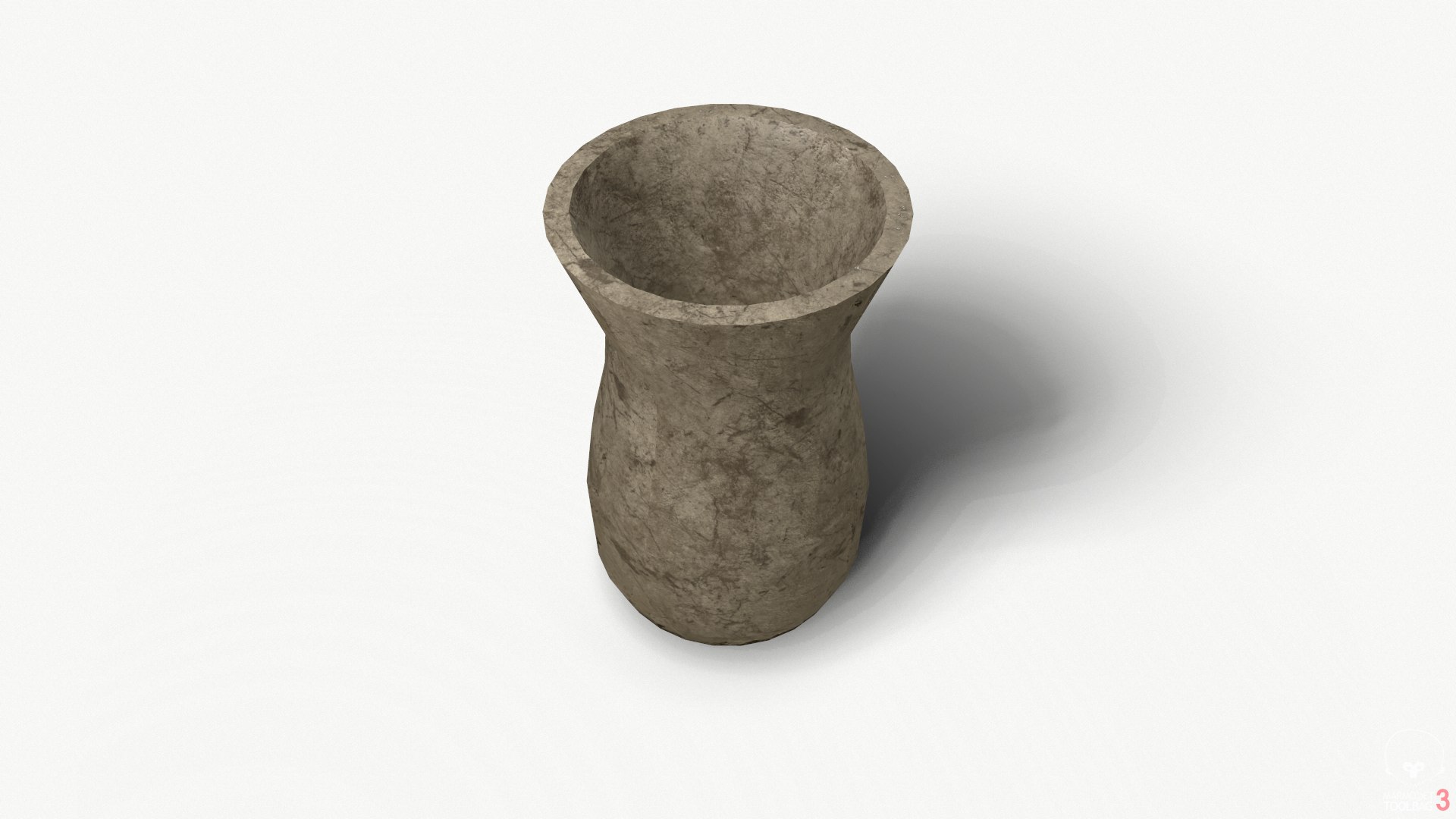 Free Vase Old Pbr 3d Model 