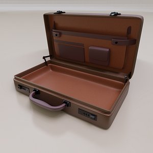 3D Briefcase - model in Blender 3D 3D model
