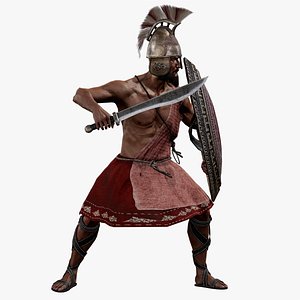Spartan ilote warrior D model