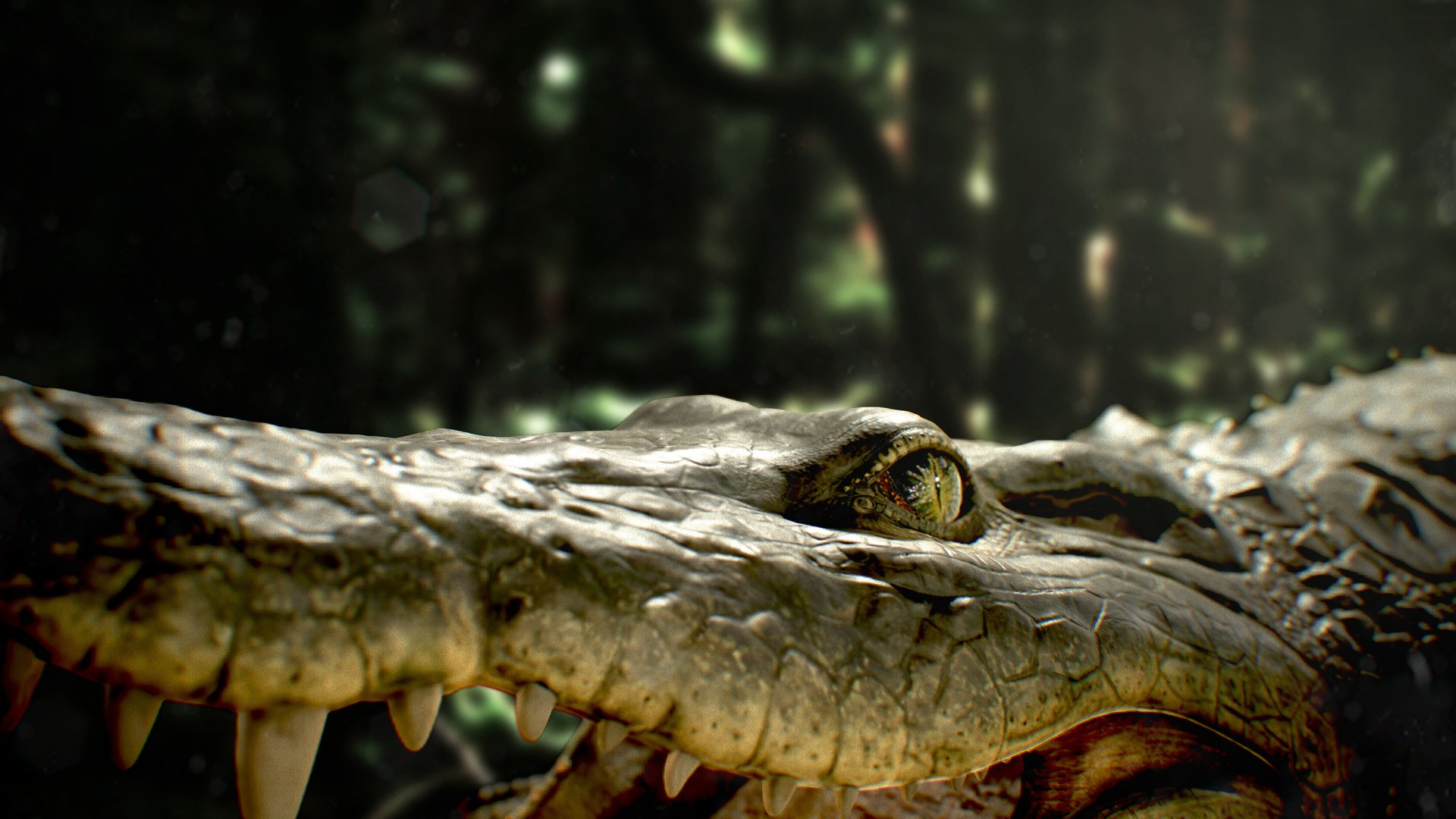 Crocodile Rig Animations 3D Model - TurboSquid 1642779