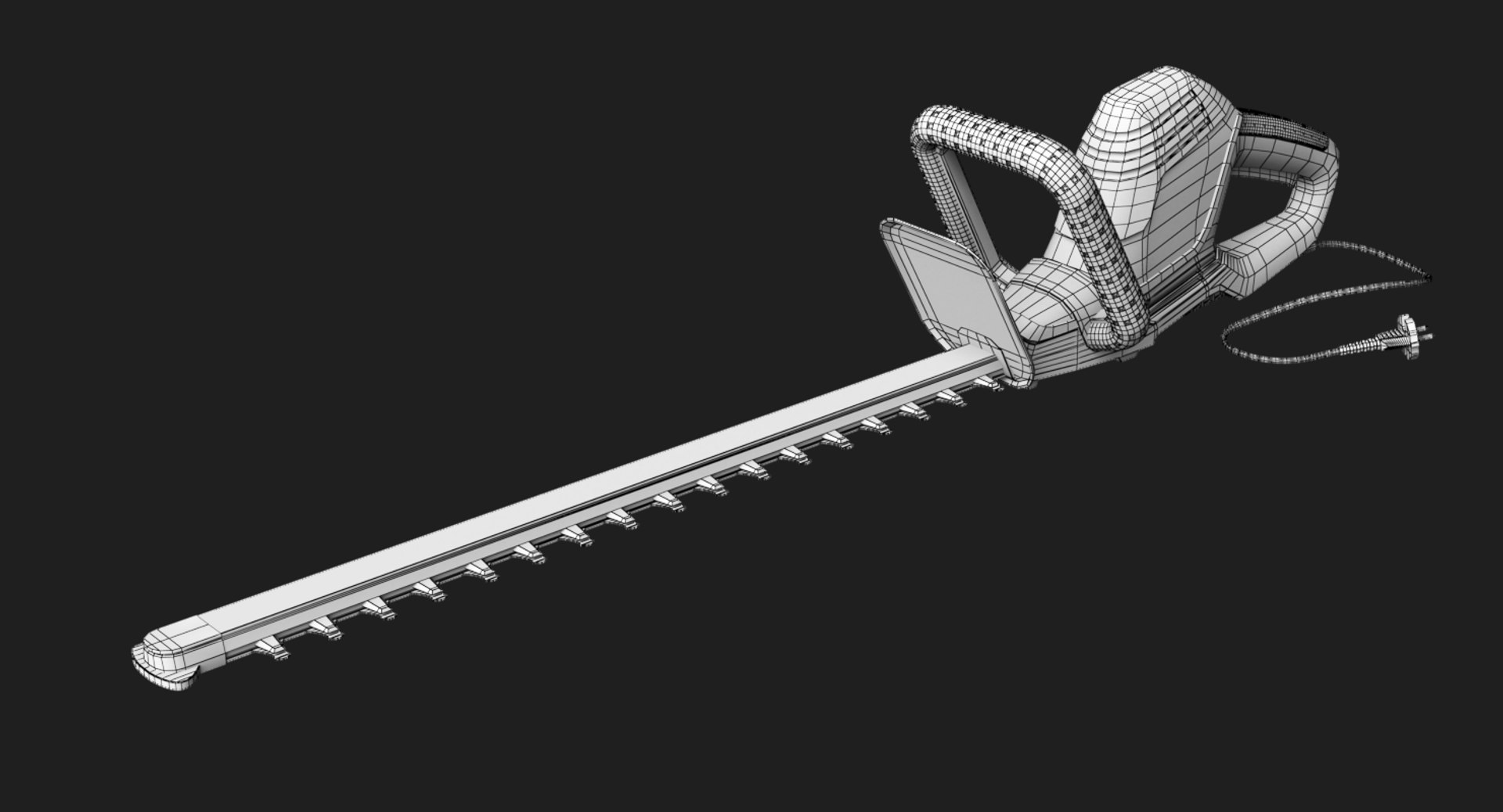 3D electric hedge trimmer model https://p.turbosquid.com/ts-thumb/UV/aGvnEg/zTig1XRE/wf1/png/1526966621/1920x1080/fit_q87/8c541481660d33a2991b0842a75de46c89a4f812/wf1.jpg