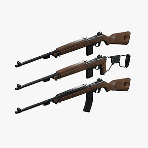 3D m1 carbine series collection