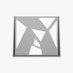 3D Geometric Wall Rack