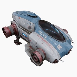 Spaceship - Repulsorcraft - Bobber011 3D