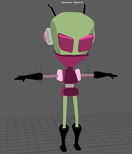 Invasor Zim Rigged (Simple)