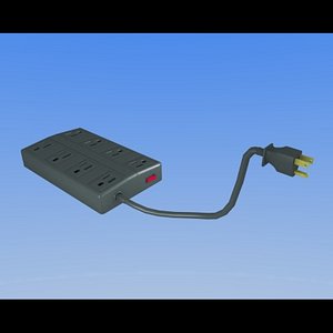 surge protector 3d obj