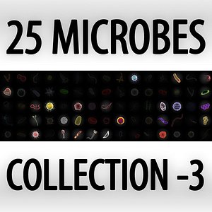 Collection of 25 microbes - set 3