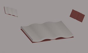 3D Open Book