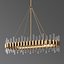 Haskell Oval Chandelier Arteriors