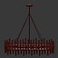 Haskell Oval Chandelier Arteriors
