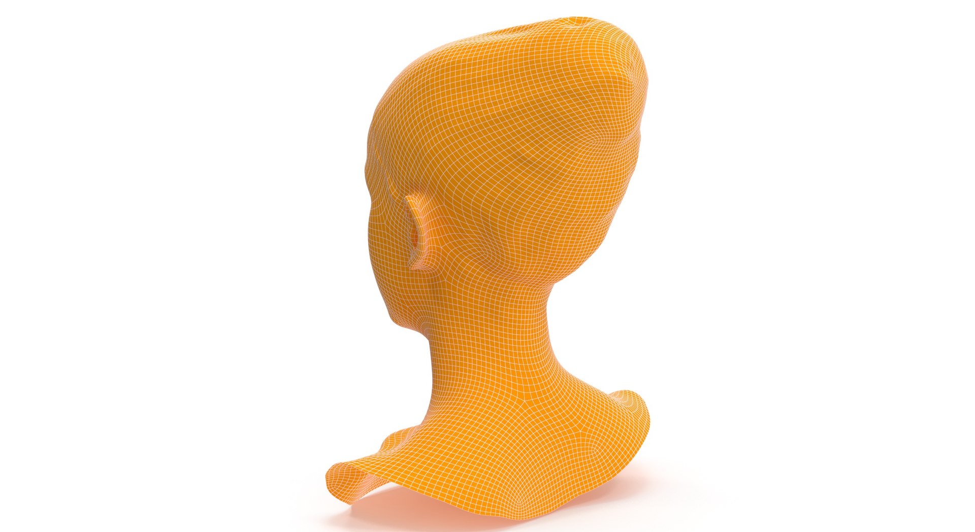 3D rhea human head neutral model - TurboSquid 1602854