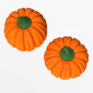Pumpkin Halloween 02 3D model