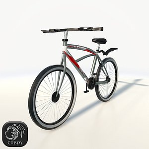Bicycle low poly