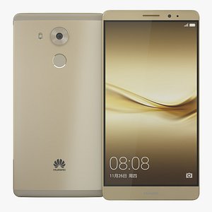 3d realistic huawei mate 8