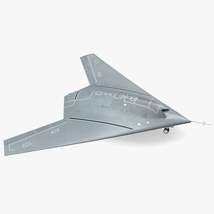 3D Stealth UCAV Rigged model